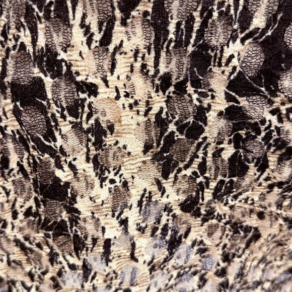 NWT PICADILLY FASHIONS Mesh Cardigan Plus 2X Black Safari Lagenlook Whimsigoth - Picture 5 of 10